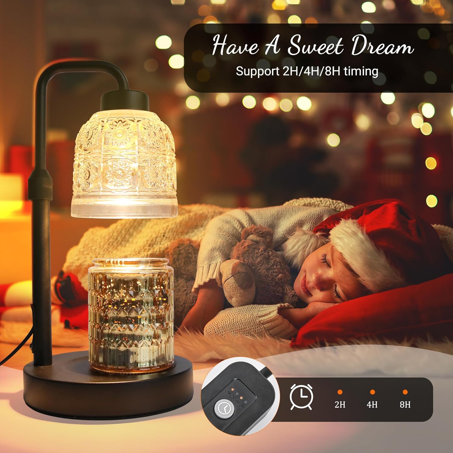 Candle Warmer Lamp with Timer