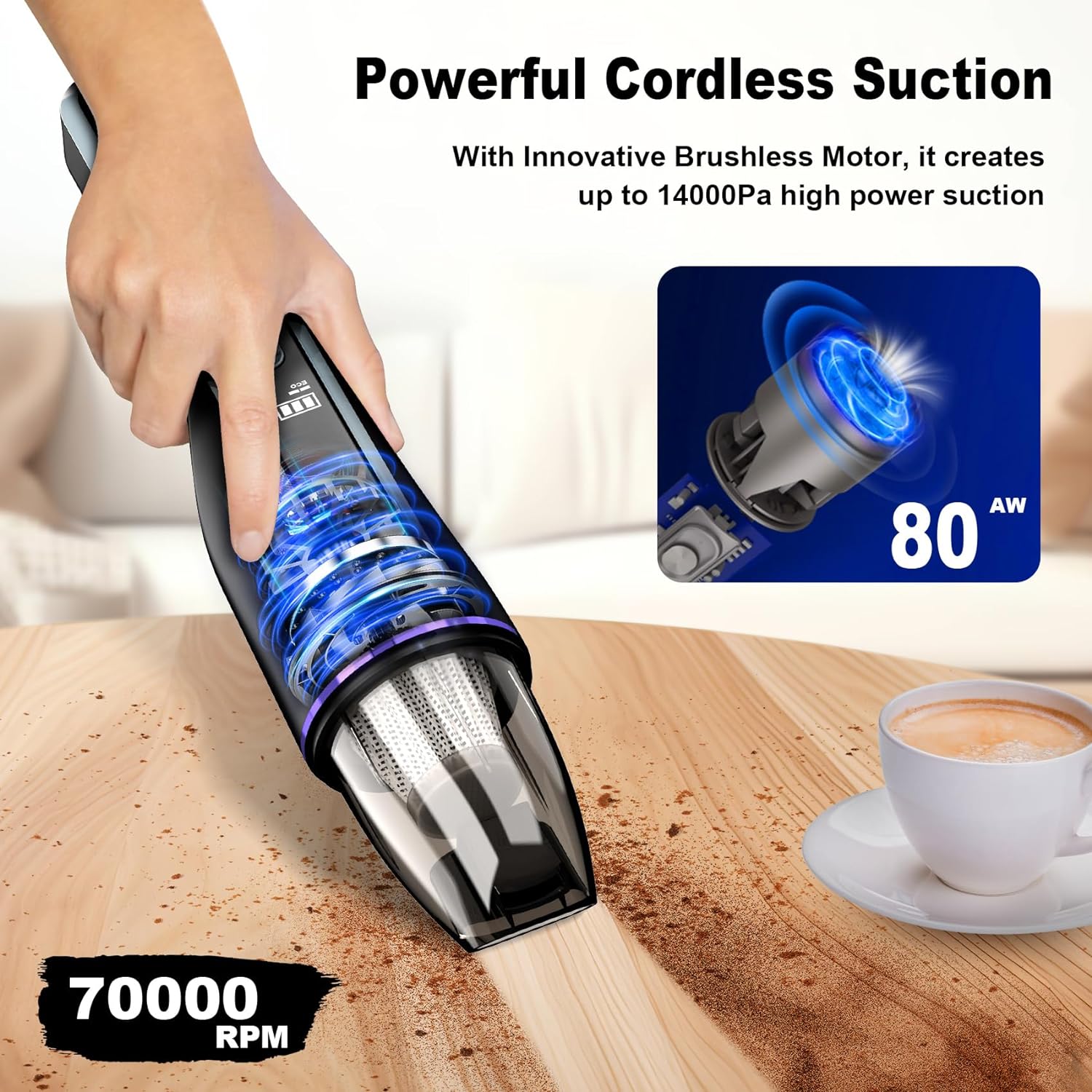 Handheld Vacuum Cordless