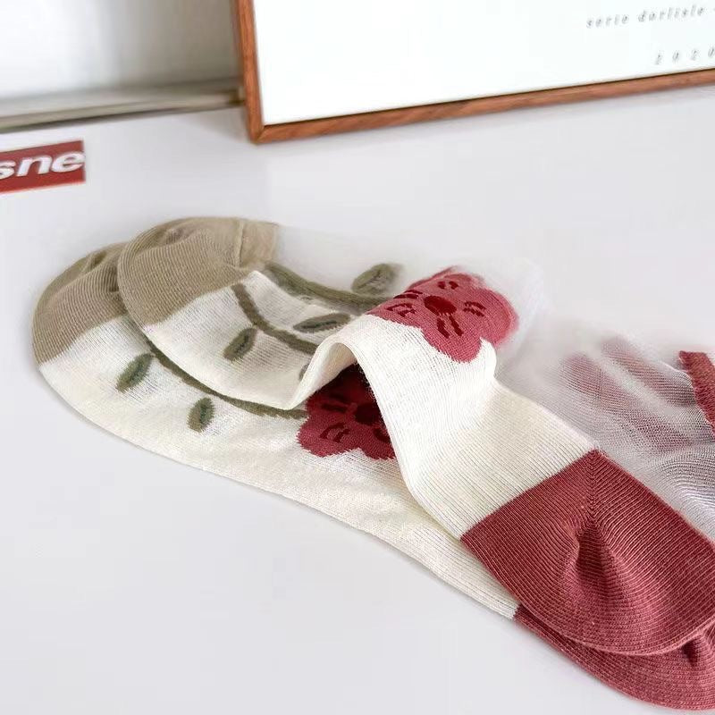 Breathable Mesh Ankle Socks