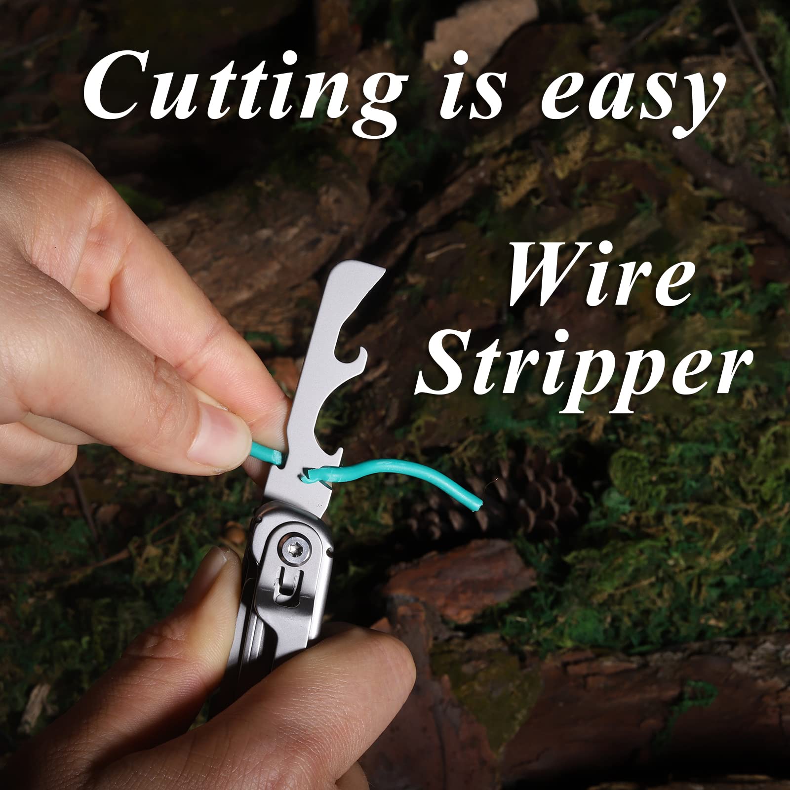 Multitool Pocket Self-Locking Multi-purpose Folding Knife