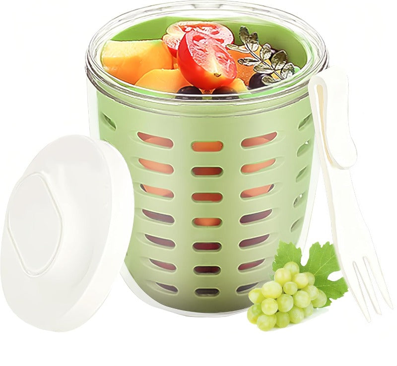 Portable Multi-Purpose Fruit Salad Cup