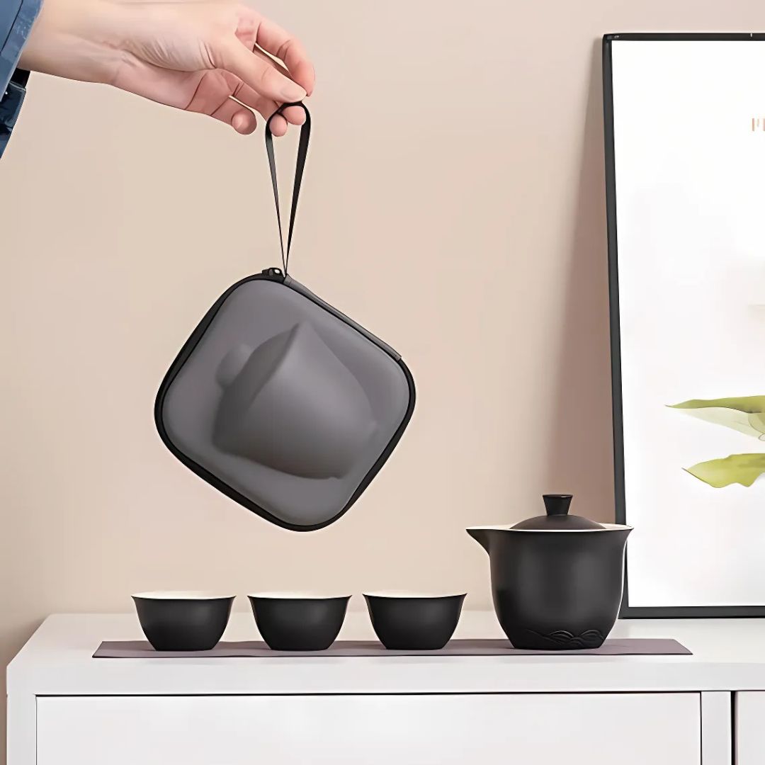 High-End Kung Fu Travel Tea Set