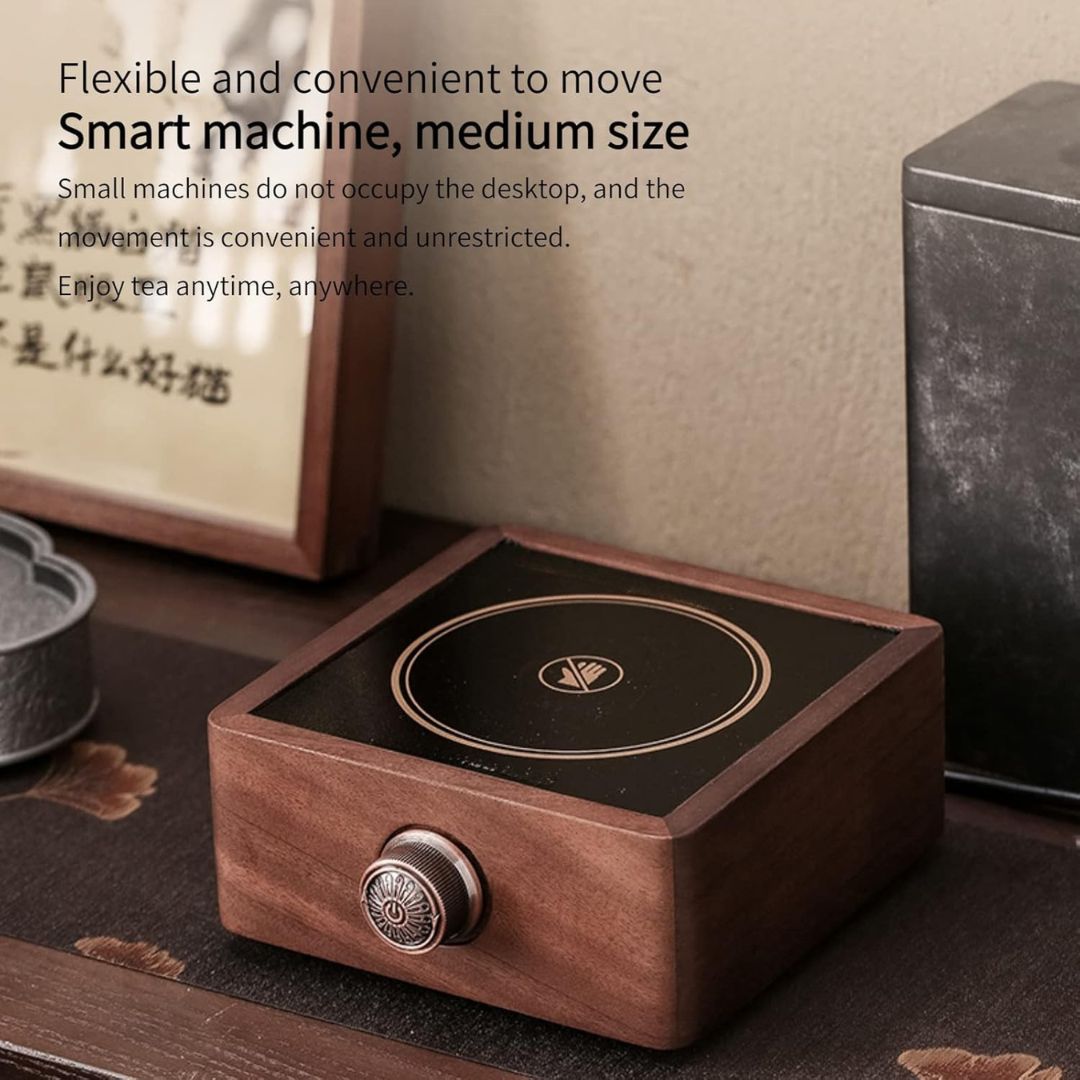 Walnut Adjustable Electronic Tea Stove Heater