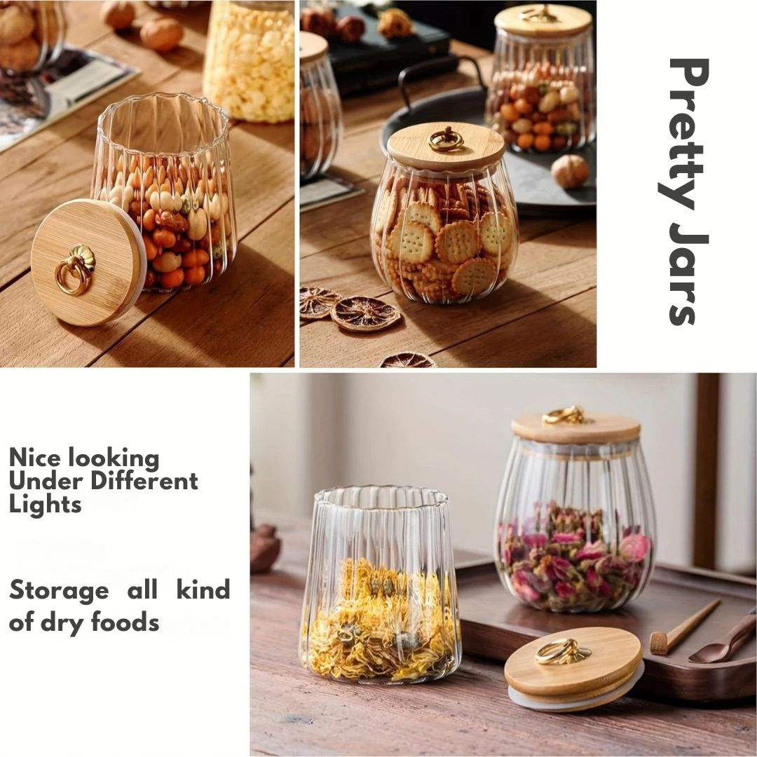 Tea Storage Jar Round