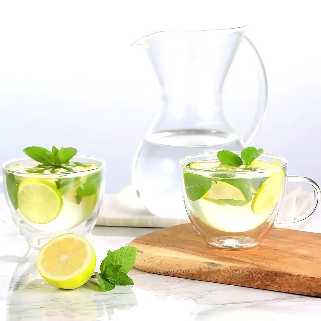 Set of 2 Coffee Cups with Handle