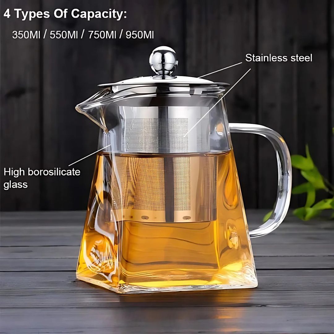 Borosilicate Glass Teapot