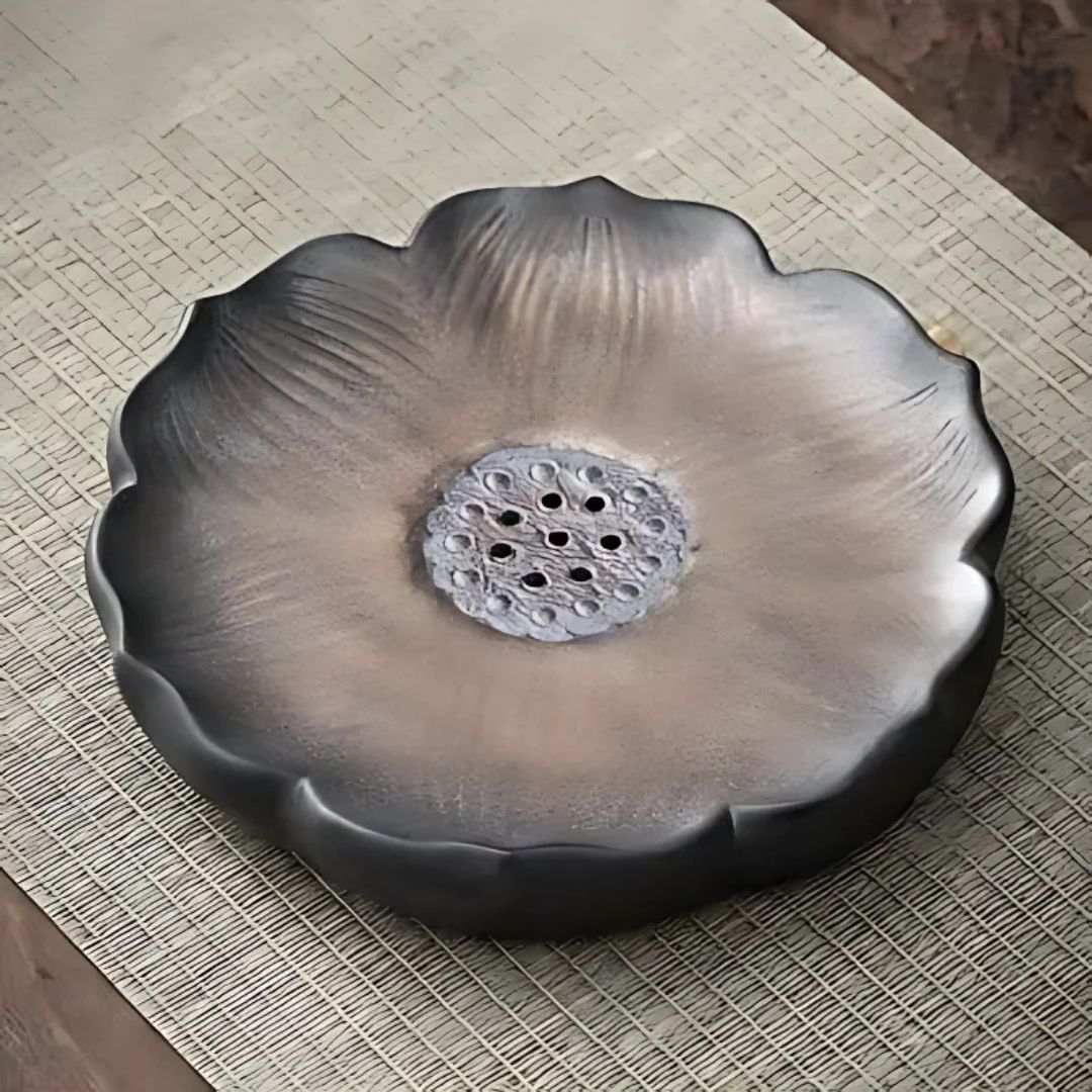 Japanese Petal Side Grip Kung Fu Teapot Set