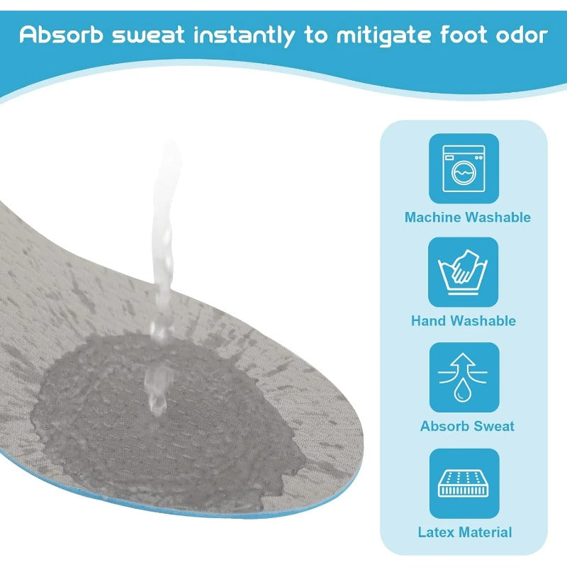 Ultra-Thin Trim-to-Fit Washable Insoles