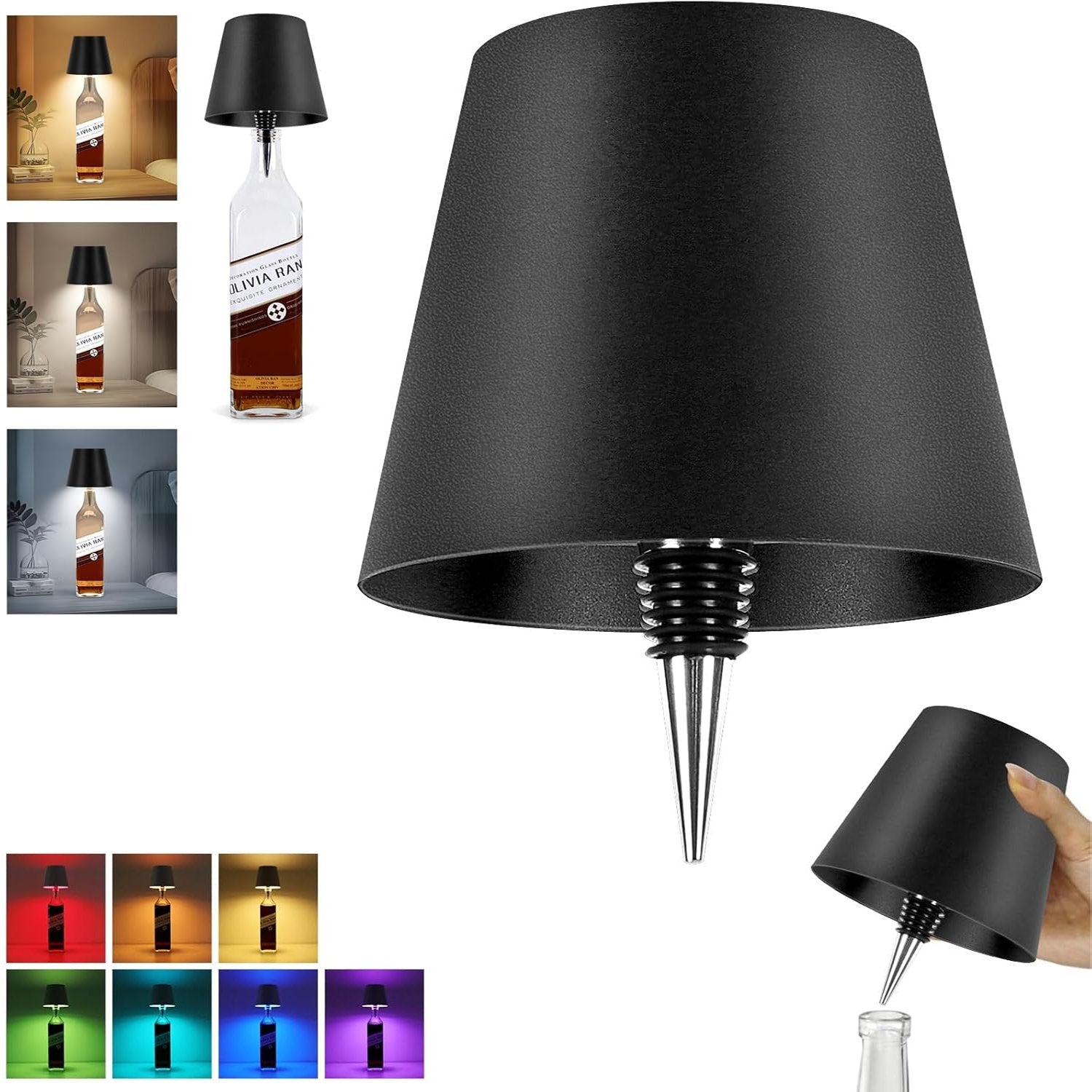 Wireless Bottle Lamp