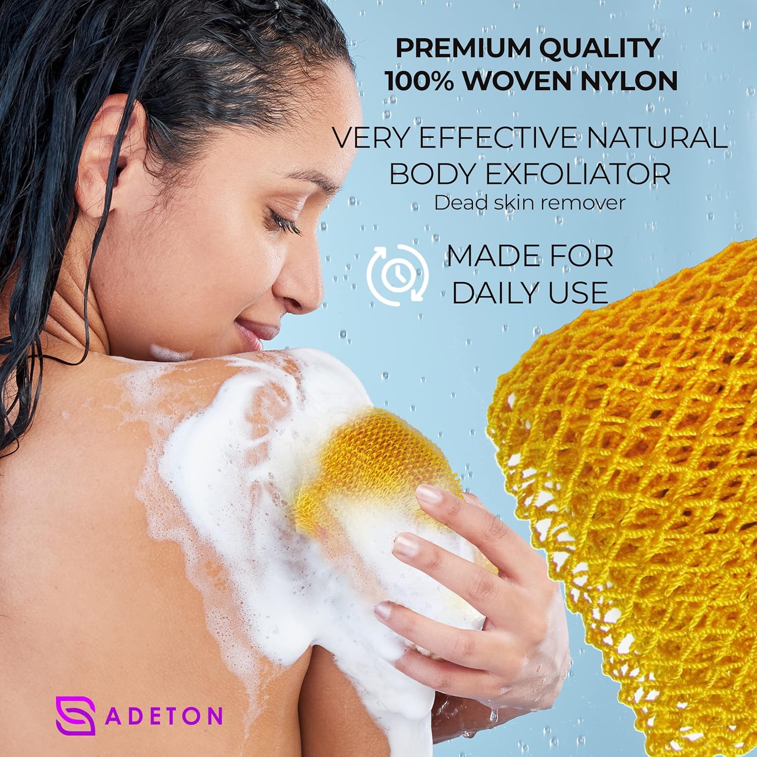 African Exfoliating Net Sponge
