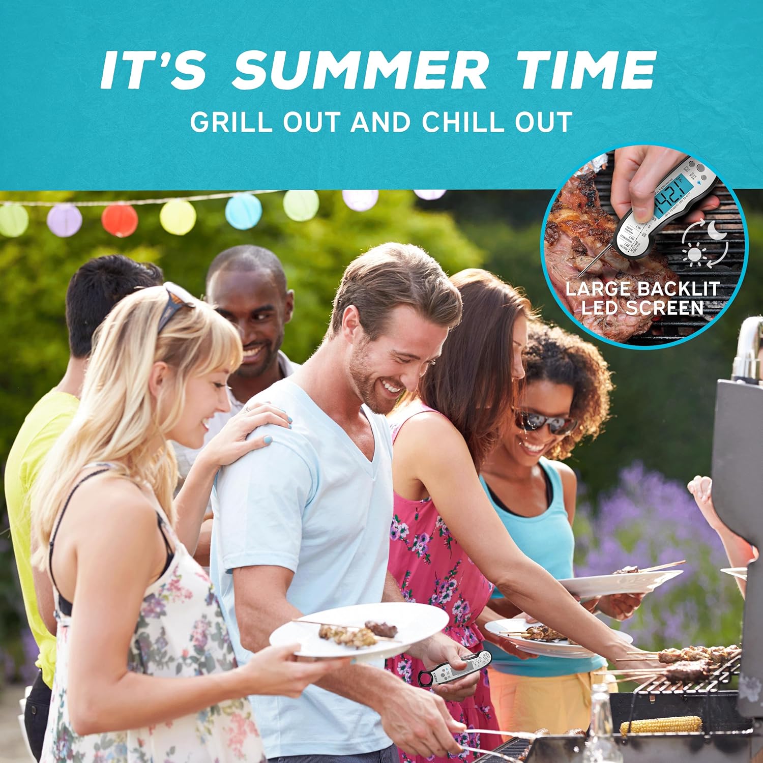 Instant Read Meat Thermometer Digital