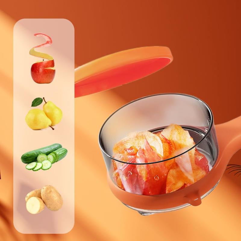 Double-sided Stainless Steel Blade Peeling Knife With Storage Box