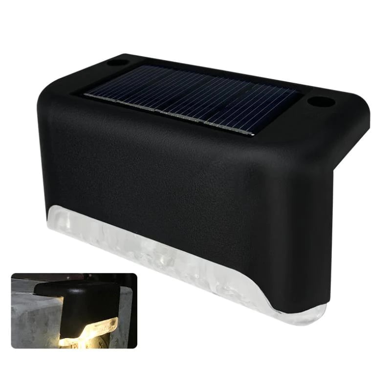Solar-Powered Outdoor Stair Lights