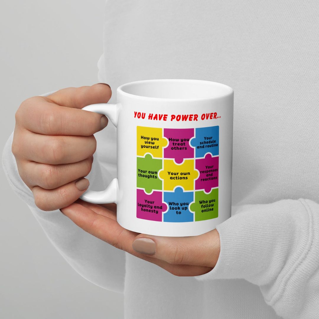 You Have Power Over Printed Mug