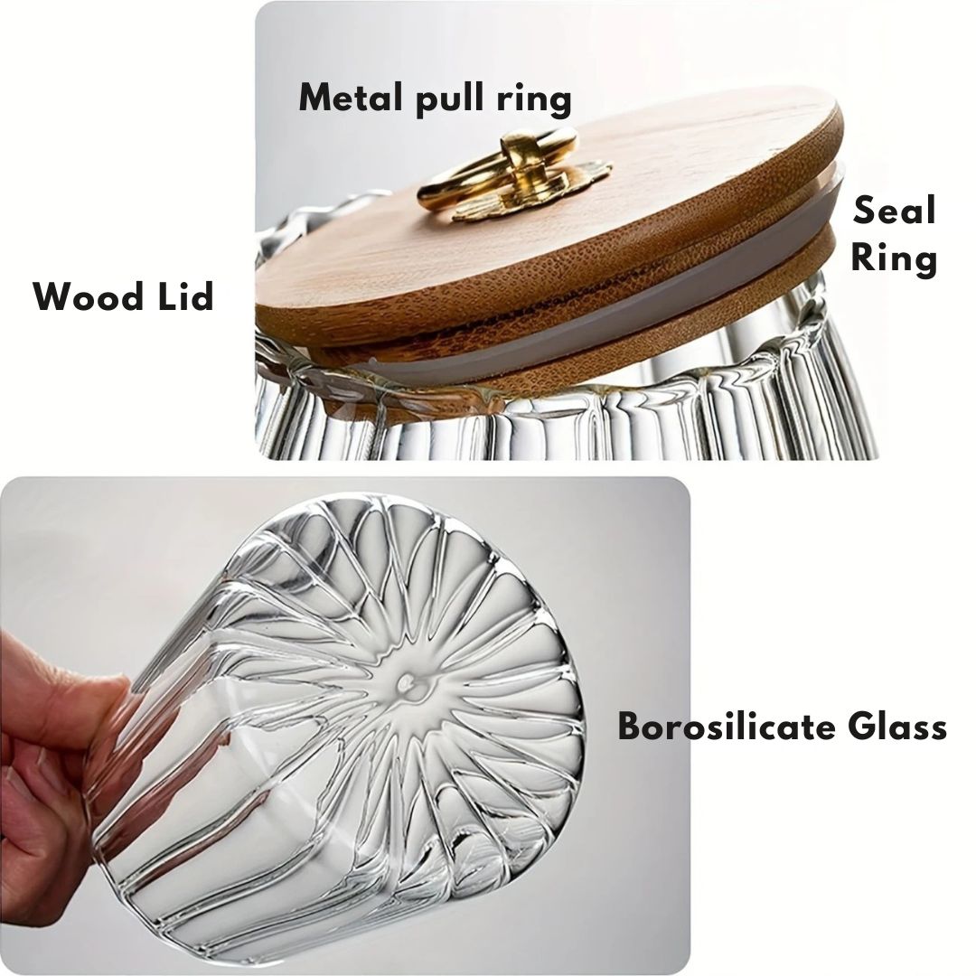 Tea Storage Jar Round