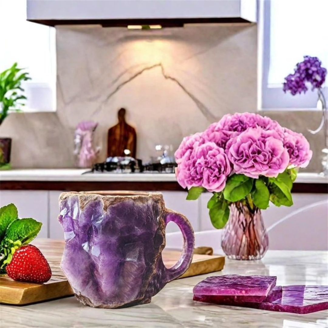 Crystal Mineral Coffee Mugs