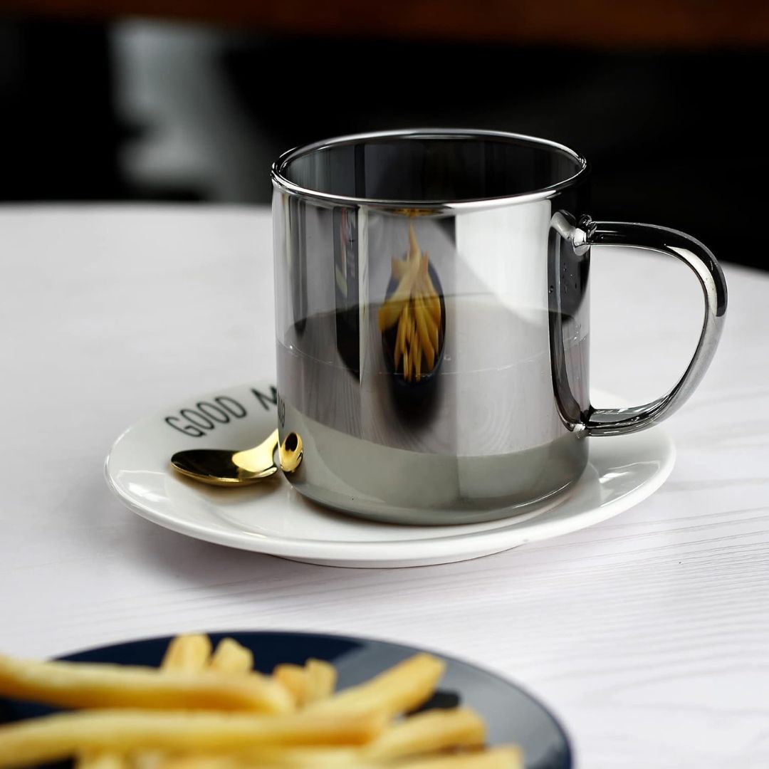 Tea Mug with Anti Scald Handle