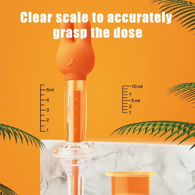 Multi-Functional Baby Feeder with Measuring Syringe and Cup