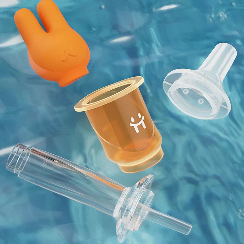 Multi-Functional Baby Feeder with Measuring Syringe and Cup