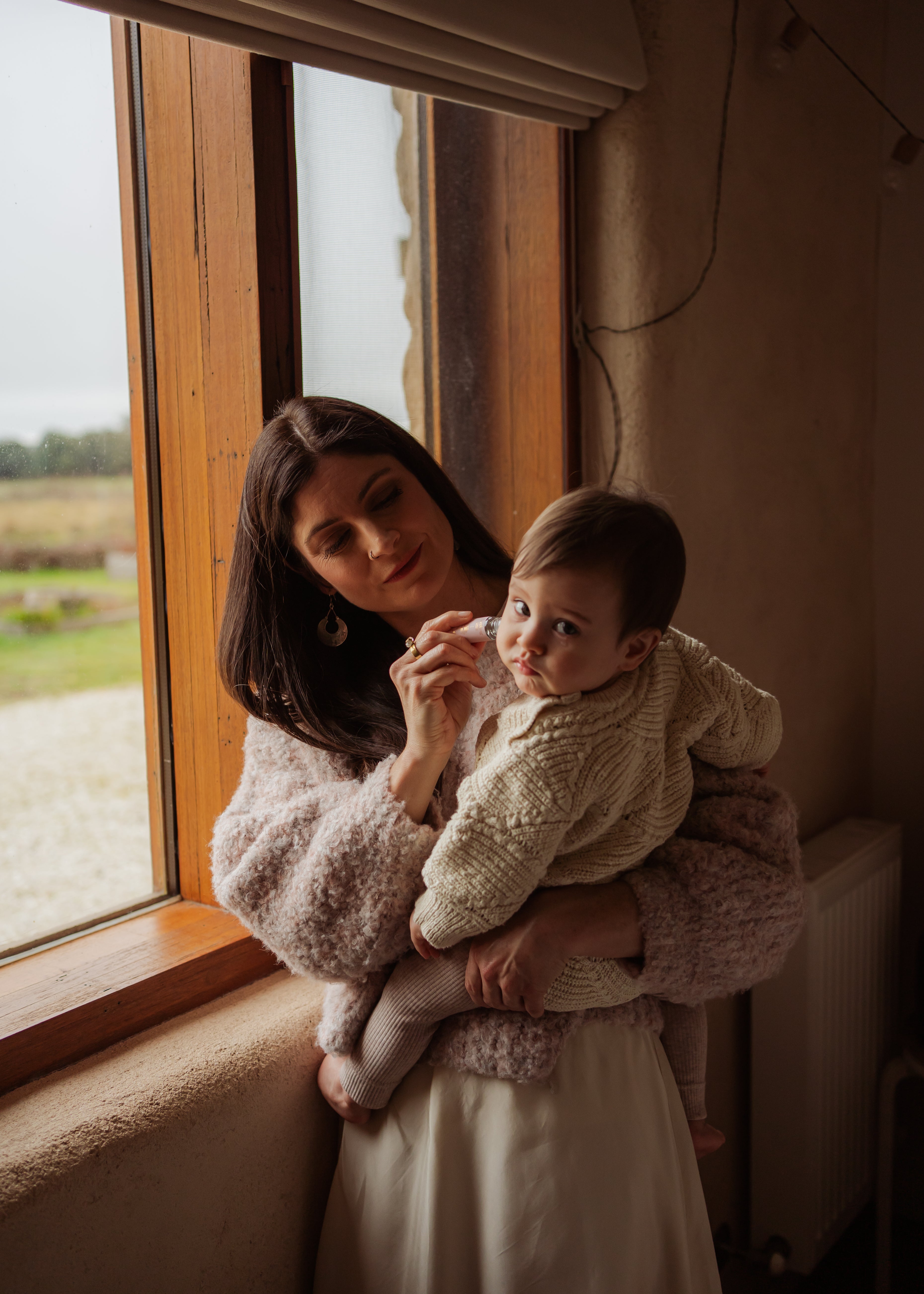 Teething, Natural Pain Relief Roller ~