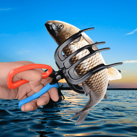 a Fishing Pliers Gripper Metal Fish Control