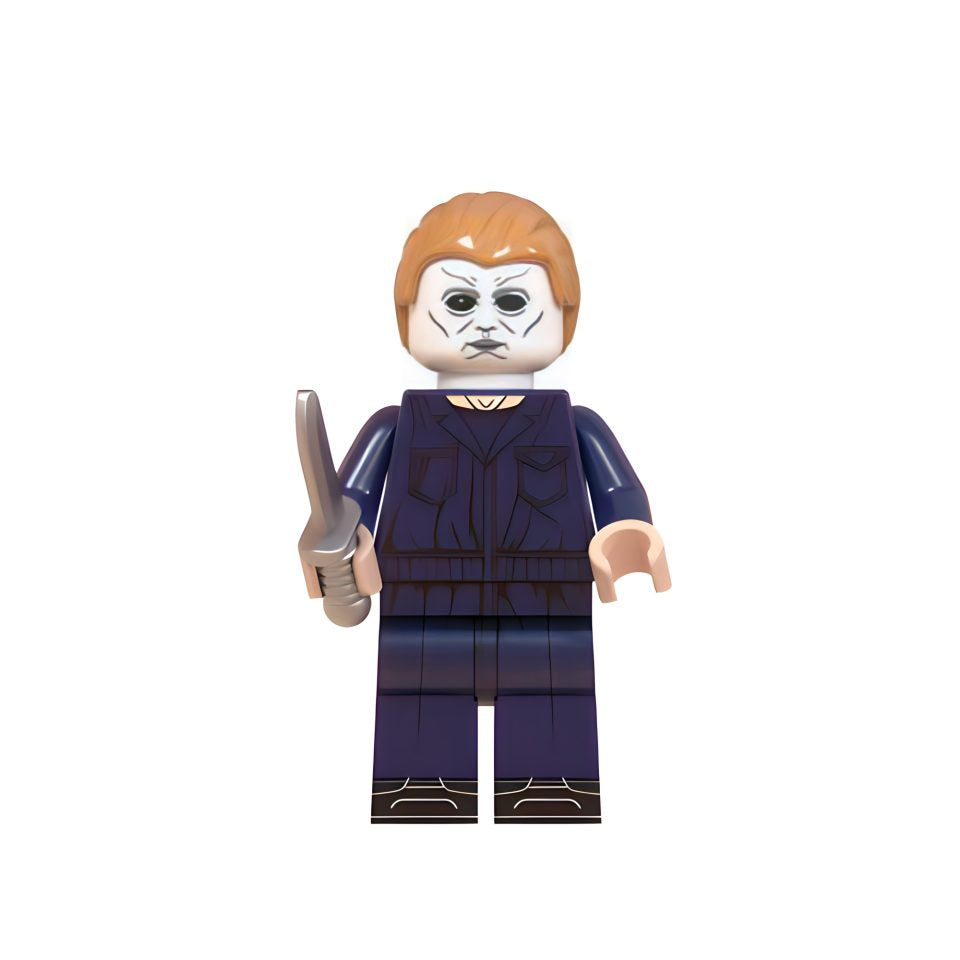 Assorted Halloween Horror Movie Minifigure Set  with Weapons & Accessories