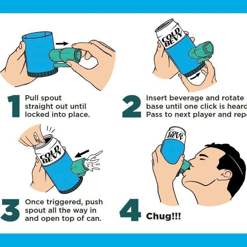 BlastCan – Pocket Party Beer Roulette Sprayer