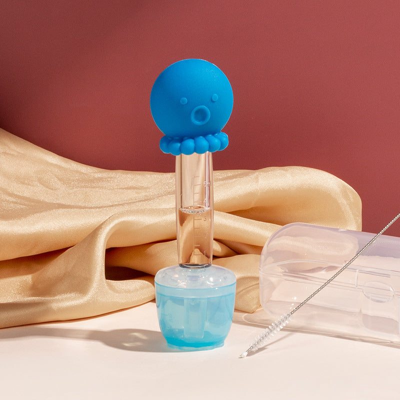 Multi-Functional Baby Feeder with Measuring Syringe and Cup