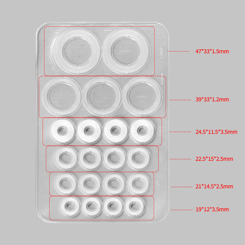 High-Temp Silicone O-Ring Assortment Kit