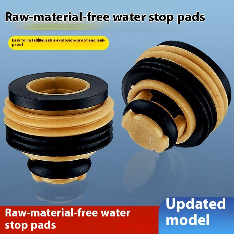 Universal 1/2" Auto-Seal Plug for Leak-Free Connections