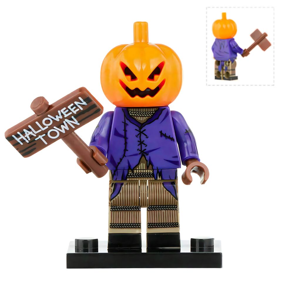 Assorted Halloween Horror Movie Minifigure Set  with Weapons & Accessories