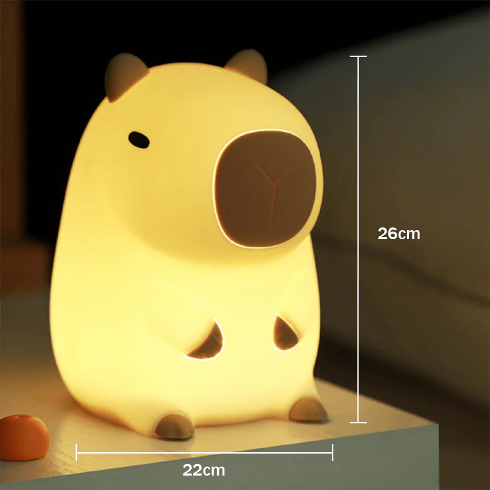 Adorable Capybara Night Light