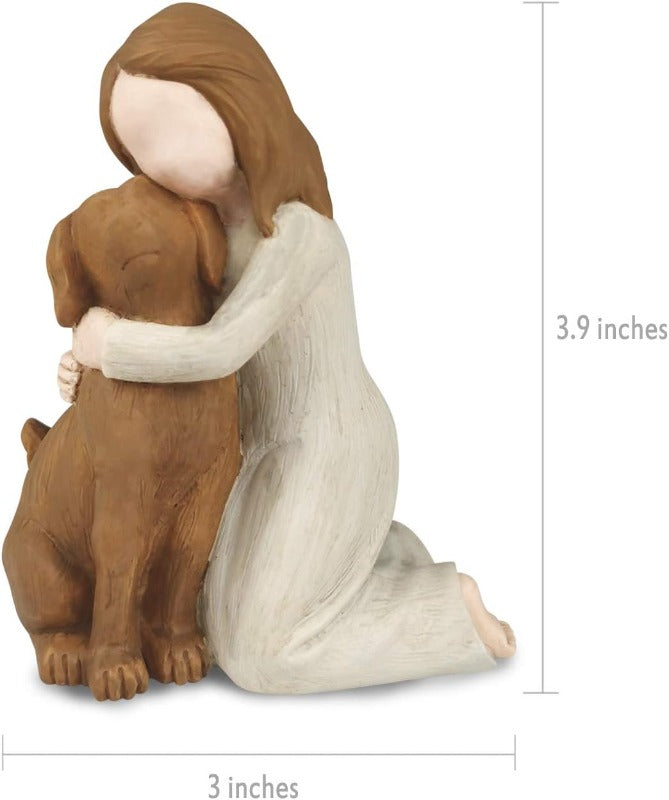 Dog Angel Figurines