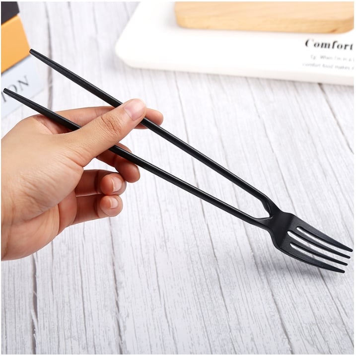 Fork and Chopsticks in ONE