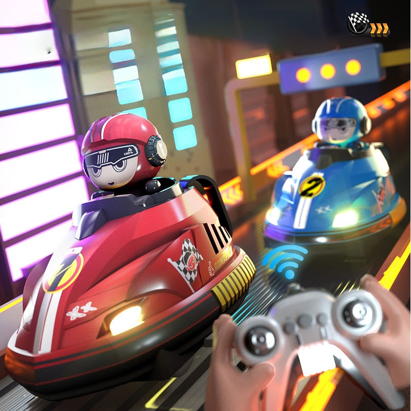 🔥 Remote Control Bumper Cars