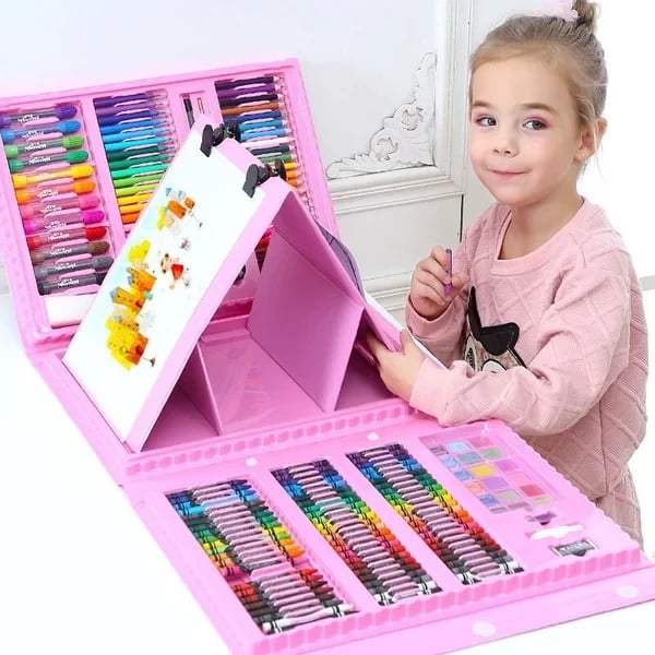 Deluxe Kids Art Supplies Set
