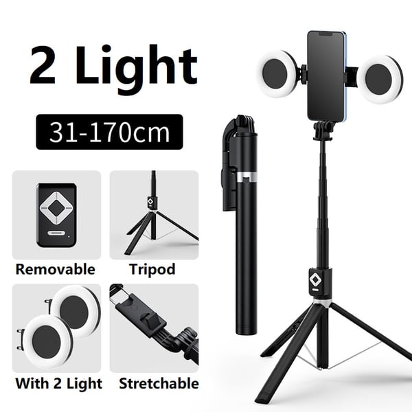 🔥🔥New 6 in 1 Bluetooth Selfie Stick