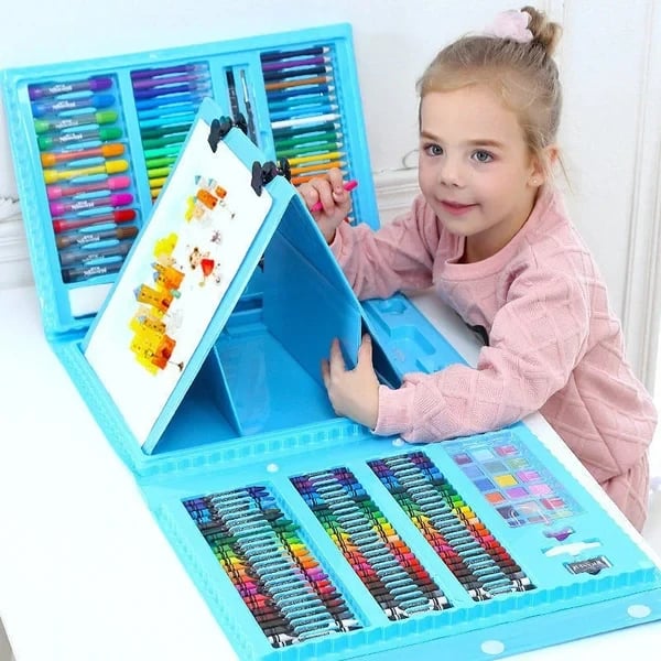 Deluxe Kids Art Supplies Set