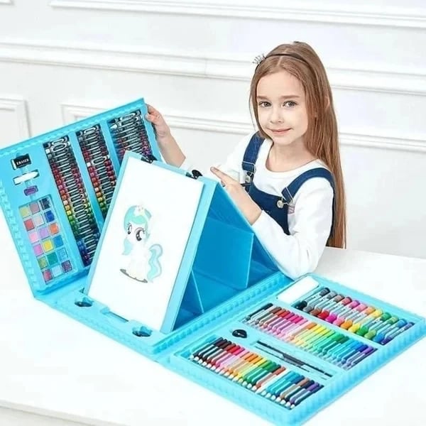 Deluxe Kids Art Supplies Set