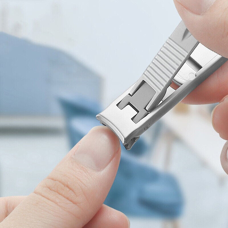 Fingernail Clippers Double Ended Stainless Steel for Home