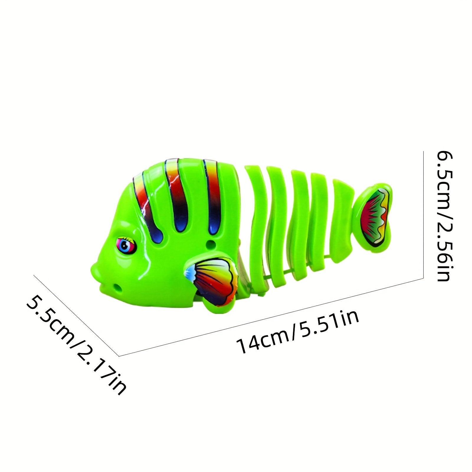 🐟Wind-Up Wiggle Fish Toy