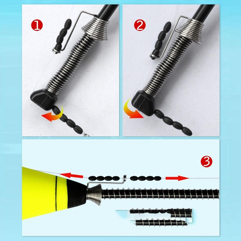 High-Sensitivity Automatic Fishing Float with Durable High-Carbon Rod
