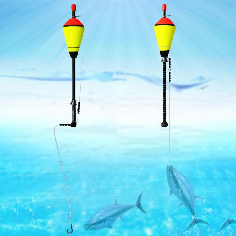 High-Sensitivity Automatic Fishing Float with Durable High-Carbon Rod