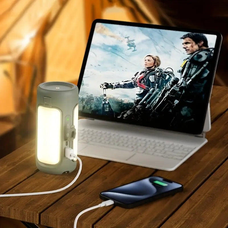 Large capacity LED camping light