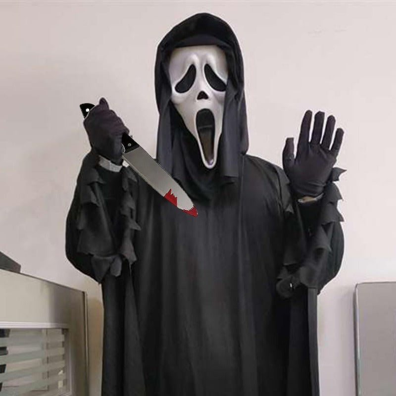 April Fool's Bloody Fake Knife – Realistic Prank Prop