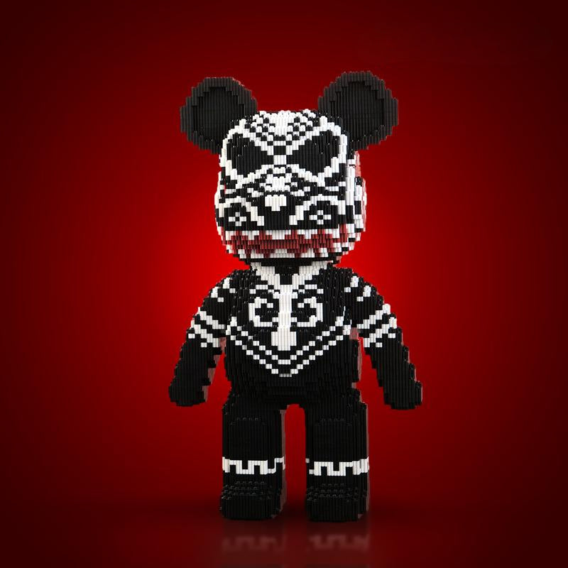 DIY Pixel Art Block Bear Figures – Creative Building & Collectible Display