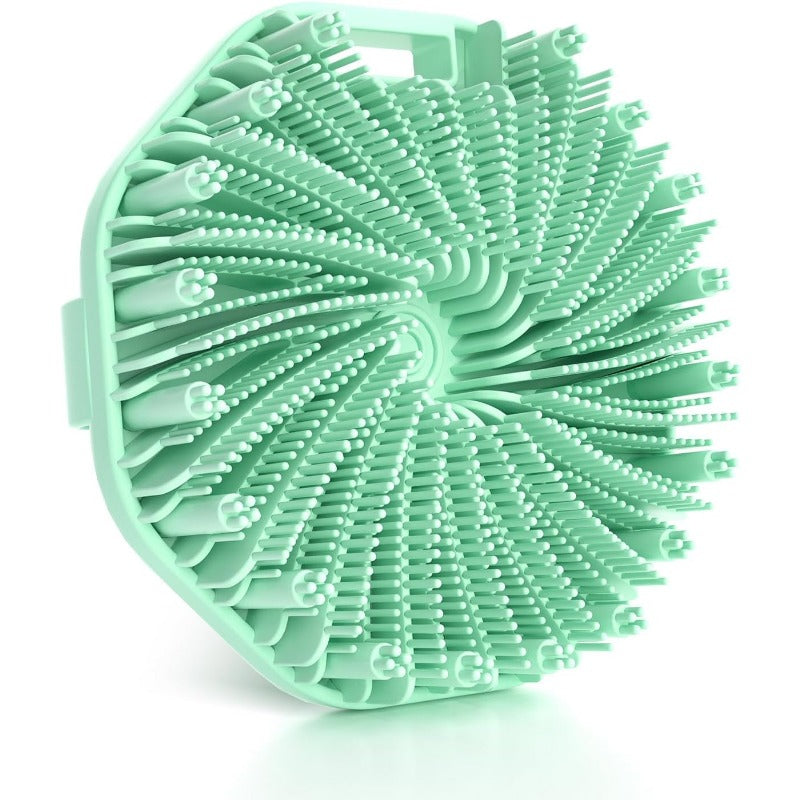 Silver-Infused Silicone Body Brush