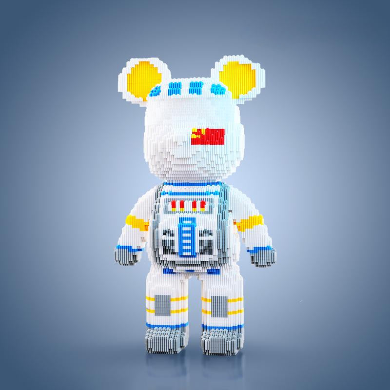 DIY Pixel Art Block Bear Figures – Creative Building & Collectible Display