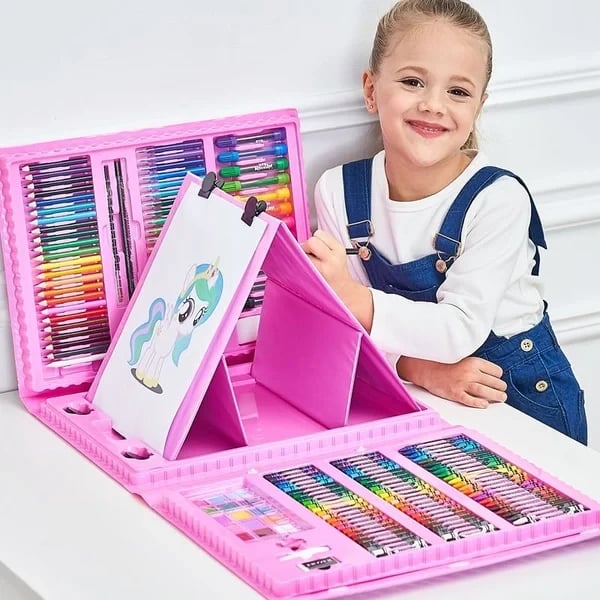 Deluxe Kids Art Supplies Set