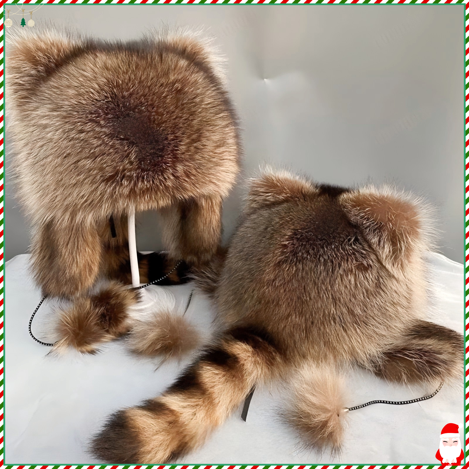 🔥 - Handmade Imitation Raccoon Fur Hat